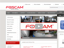 Tablet Screenshot of foscam.nl