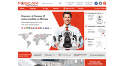 Desktop Screenshot of foscam.com.br