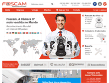 Tablet Screenshot of foscam.com.br