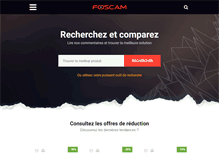 Tablet Screenshot of foscam.fr