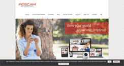 Desktop Screenshot of foscam.de