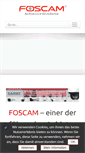 Mobile Screenshot of foscam.de
