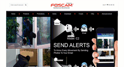Desktop Screenshot of foscam.my